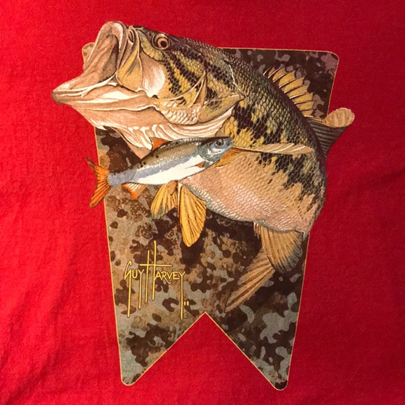 Men’s Guy Harvey Long Sleeve T-Shirt - Picture 3 of 6